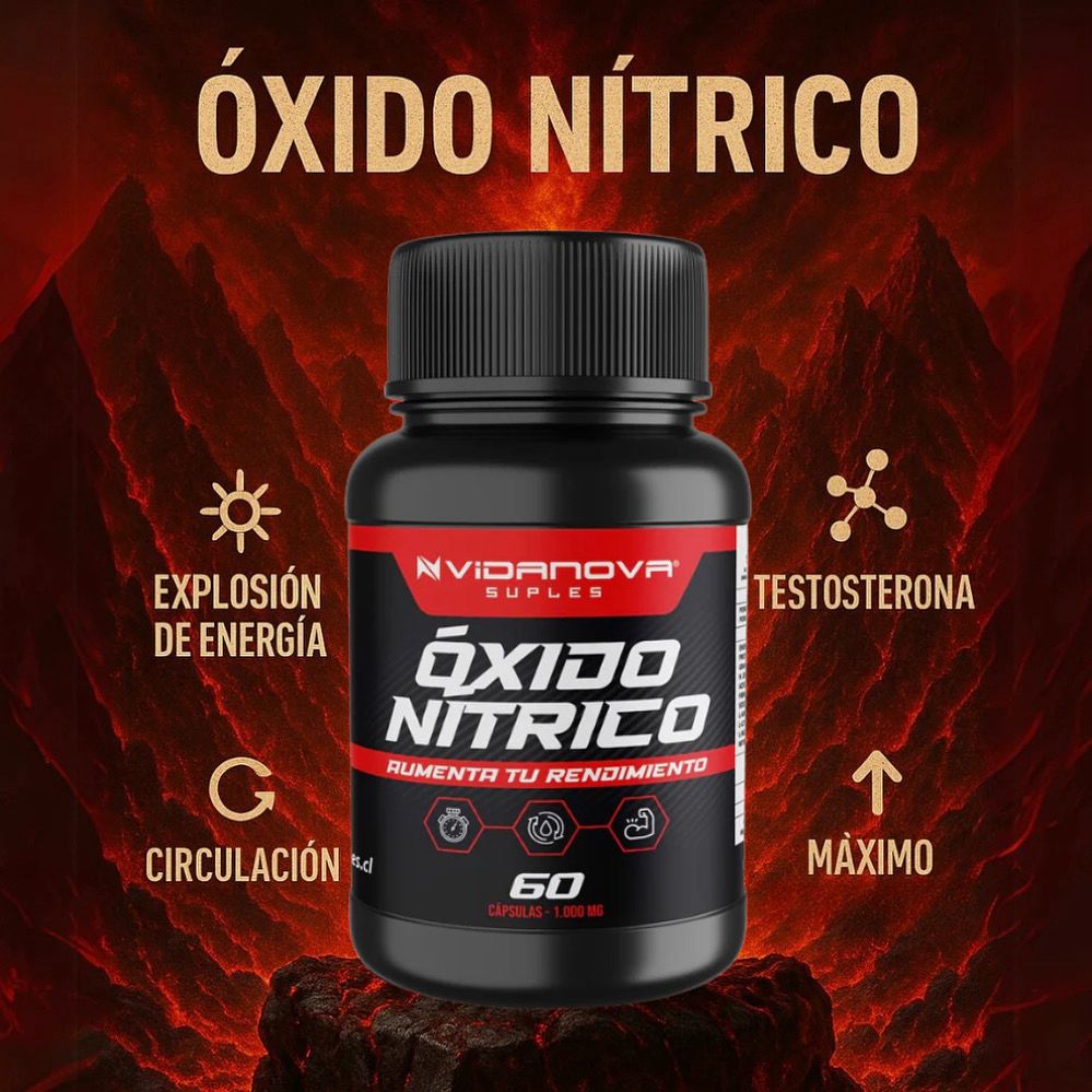 OXIDO NITRICO 1000MG 60 CAPS