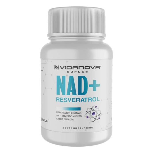 NAD+ RESVERATROL 1000MG 60 CAPS ORIGINAL