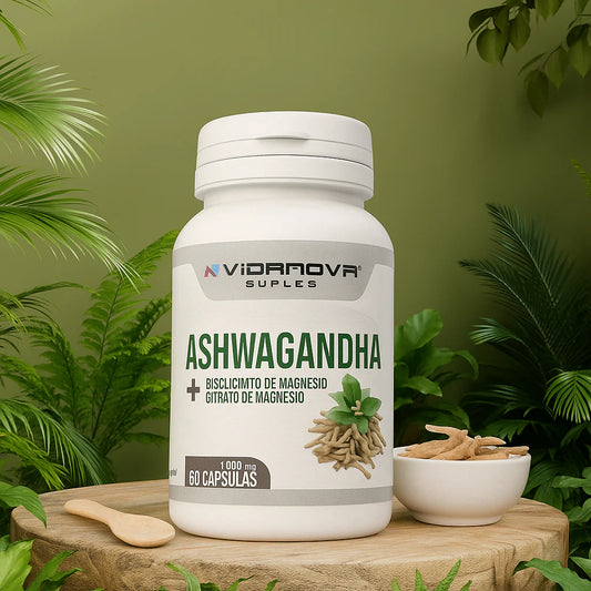 Ashwagandha + Magnesio 1000mg 60 CAPS